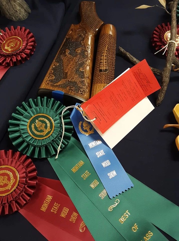 Wicks Carvings Gunstock Carving Wood Carving